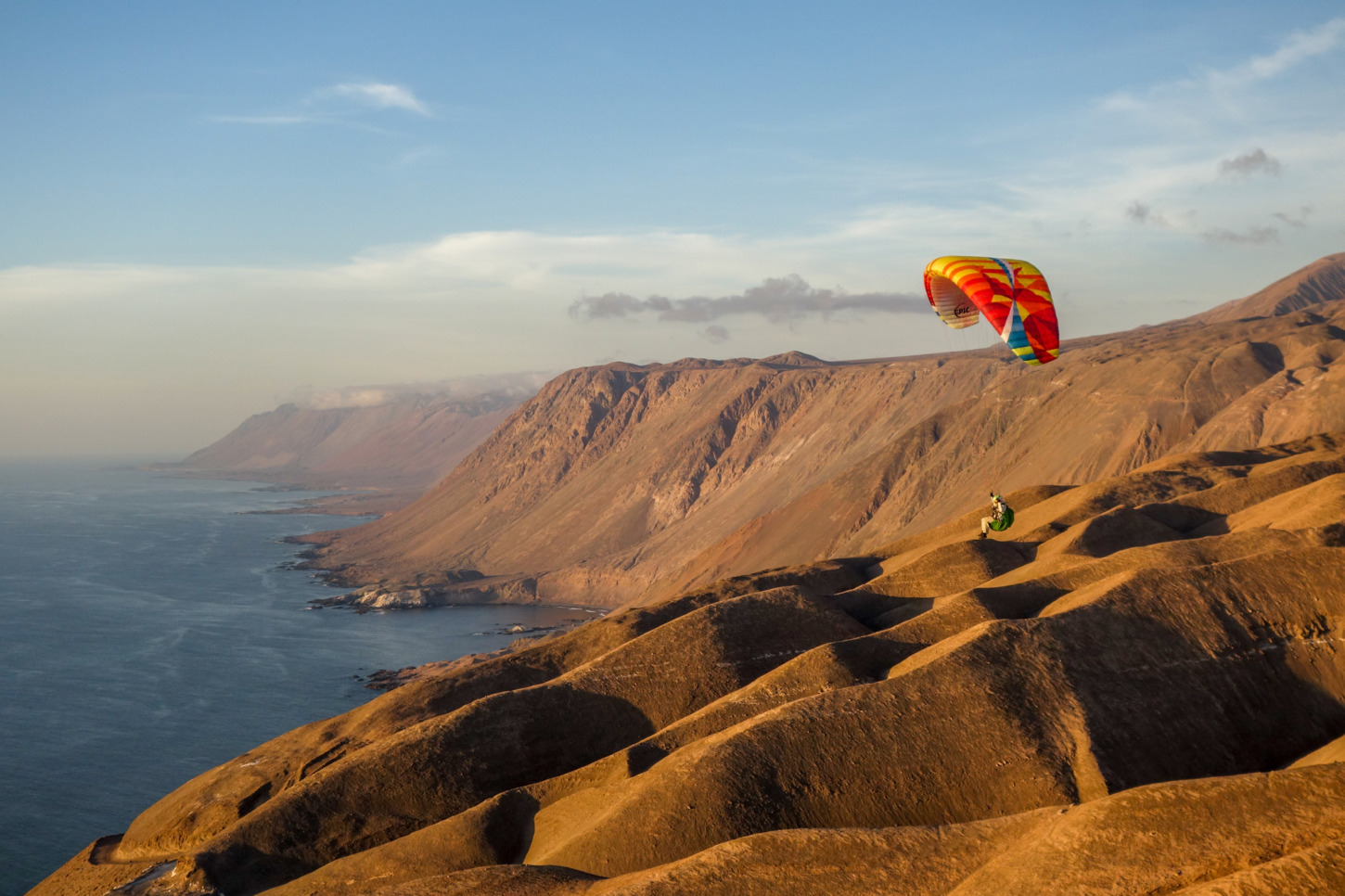 Glide-Paragliding-Pisagua-amazing landscape-School