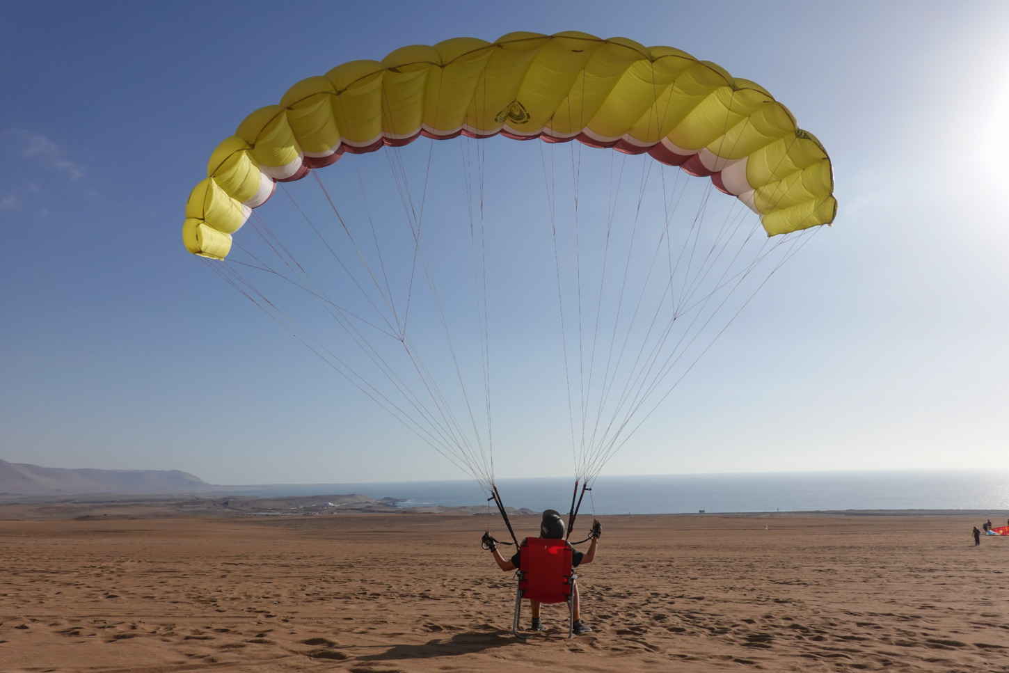 Ground Handling miniwing Glide Paragliding Camp
