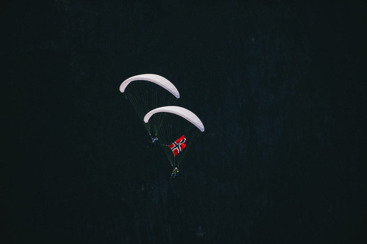 Glide Paragliding Norway flag Ragolski Schricke