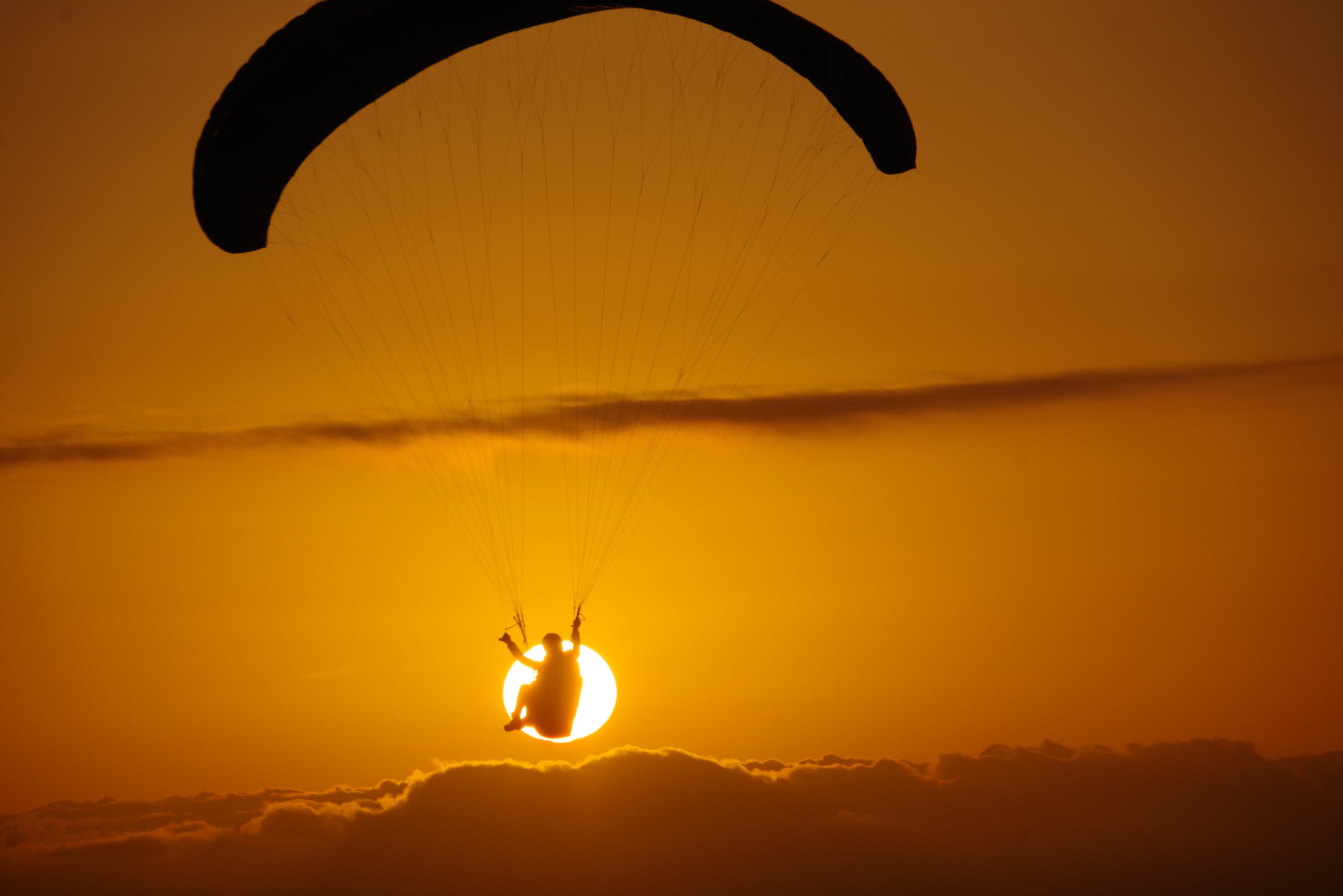 Glide Paragliding Ground Handling sand chile